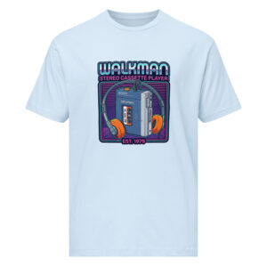 Camiseta unisex de jersey fino Retro Walkman - Imagen 5