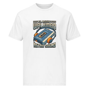 Camiseta unisex de jersey fino Retro Walkman - Imagen 7