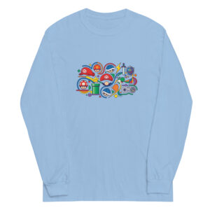 Camiseta manga larga hombre Iconos del Gaming - Imagen 11