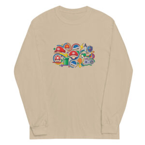 Camiseta manga larga hombre Iconos del Gaming - Imagen 12