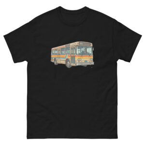 Camiseta Clásica Unisex "Old School Journey" – El Bus Icono de los 80 - Imagen 3