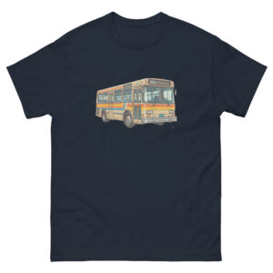 Camiseta Clásica Unisex "Old School Journey" – El Bus Icono de los 80 - Imagen 4