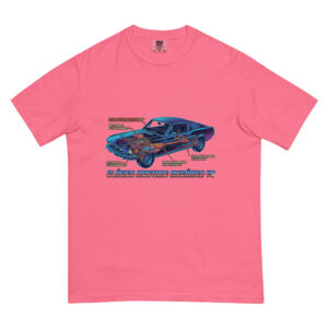 Camiseta gruesa teñida unisex Ford Mustang 1967 - Imagen 15