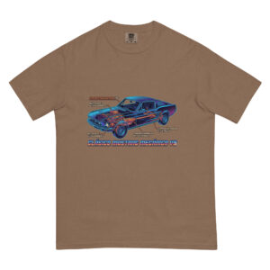 Camiseta gruesa teñida unisex Ford Mustang 1967 - Imagen 11