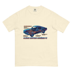 Camiseta gruesa teñida unisex Ford Mustang 1967 - Imagen 19