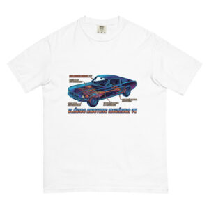 Camiseta gruesa teñida unisex Ford Mustang 1967 - Imagen 20