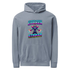 Unisex garment-dyed hoodie Super heroe - Imagen 7