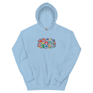 Sudadera con capucha unisex Iconos del Gaming - Imagen 11
