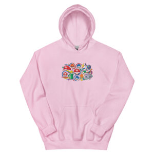 Sudadera con capucha unisex Iconos del Gaming - Imagen 13