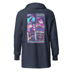 Camiseta de manga larga con capucha 80s Vinyl Reimagined - Imagen 4