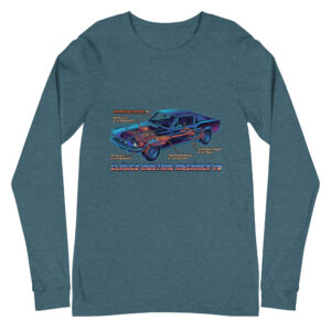 Camiseta manga larga unisex Ford Mustang 1967 - Imagen 10
