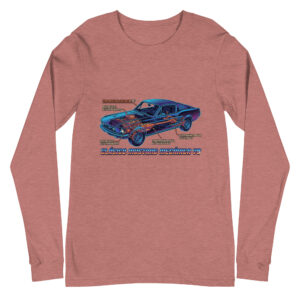 Camiseta manga larga unisex Ford Mustang 1967 - Imagen 12