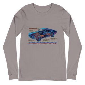 Camiseta manga larga unisex Ford Mustang 1967 - Imagen 13
