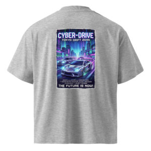 Camiseta Oversize CYBER-DRIVE TOKYO 2049 - Imagen 4