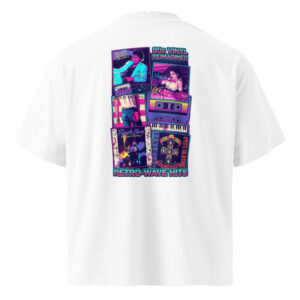Camiseta Oversize Retro Wave - Imagen 5