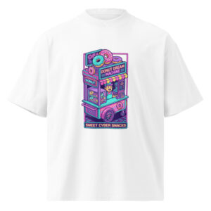 Camiseta Oversize Orgánica Donut Dream Machine Neón - Imagen 5