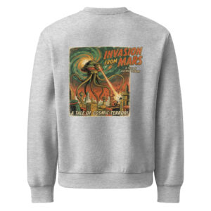 Sudadera gruesa oversize Retro Sci-Fi Invasion From Mars - Imagen 6