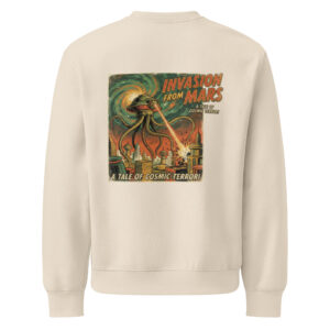 Sudadera gruesa oversize Retro Sci-Fi Invasion From Mars - Imagen 5