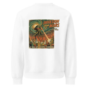 Sudadera gruesa oversize Retro Sci-Fi Invasion From Mars - Imagen 7