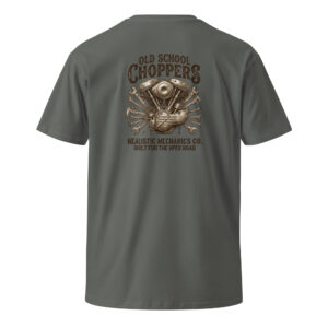 Camiseta Clásica Biker: OLD SCHOOL CHOPPERS - Imagen 3