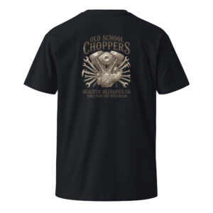 Camiseta Clásica Biker: OLD SCHOOL CHOPPERS - Imagen 2