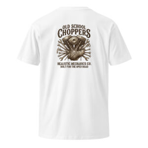 Camiseta Clásica Biker: OLD SCHOOL CHOPPERS - Imagen 5