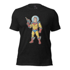 Camiseta Unisex "Retro Space Hero" – Edición Cómic de los 50 - Imagen 1