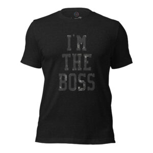 Camiseta Unisex "I AM THE BOSS" – El Rugido del Líder - Imagen 2