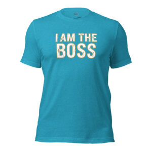 Camiseta de manga corta unisex "I AM THE BOSS" – Toma el Mando con Estilo - Imagen 9