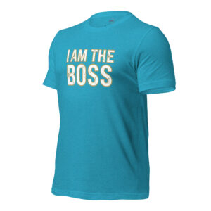 Camiseta de manga corta unisex "I AM THE BOSS" – Toma el Mando con Estilo - Imagen 11