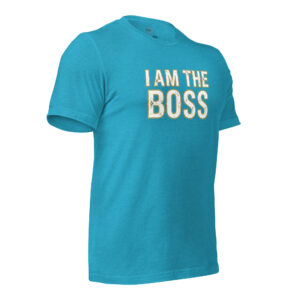 Camiseta de manga corta unisex "I AM THE BOSS" – Toma el Mando con Estilo - Imagen 12