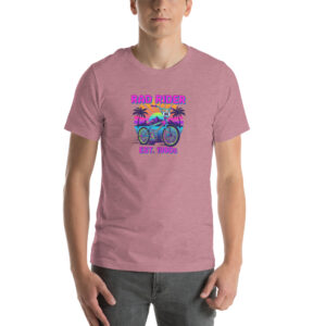 Camiseta Unisex "Rad Rider" - Estética Neon 80s - Imagen 6