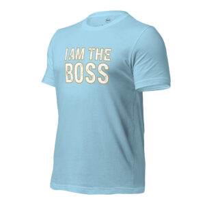 Camiseta de manga corta unisex "I AM THE BOSS" – Toma el Mando con Estilo - Imagen 22