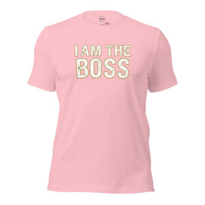 Camiseta de manga corta unisex "I AM THE BOSS" – Toma el Mando con Estilo - Imagen 17
