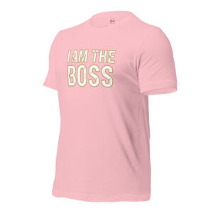 Camiseta de manga corta unisex "I AM THE BOSS" – Toma el Mando con Estilo - Imagen 18