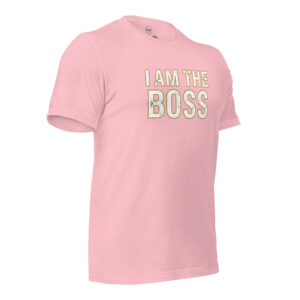 Camiseta de manga corta unisex "I AM THE BOSS" – Toma el Mando con Estilo - Imagen 19