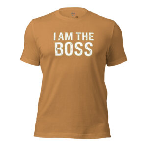 Camiseta de manga corta unisex "I AM THE BOSS" – Toma el Mando con Estilo - Imagen 13