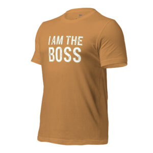 Camiseta de manga corta unisex "I AM THE BOSS" – Toma el Mando con Estilo - Imagen 14