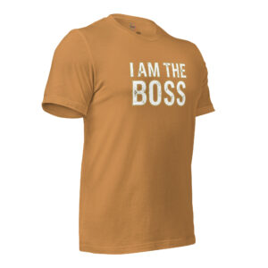 Camiseta de manga corta unisex "I AM THE BOSS" – Toma el Mando con Estilo - Imagen 15