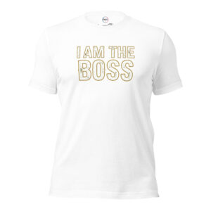 Camiseta de manga corta unisex "I AM THE BOSS" – Toma el Mando con Estilo - Imagen 25