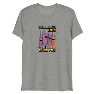 Camiseta de manga corta Neón Retro CELLULAR 80S - Imagen 15