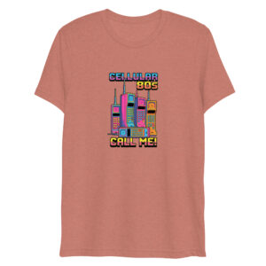 Camiseta de manga corta Neón Retro CELLULAR 80S - Imagen 14