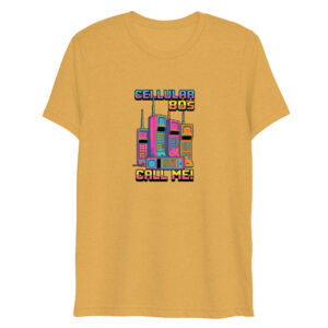 Camiseta de manga corta Neón Retro CELLULAR 80S - Imagen 16