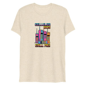 Camiseta de manga corta Neón Retro CELLULAR 80S - Imagen 18