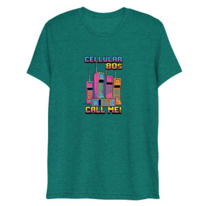 Camiseta de manga corta Neón Retro CELLULAR 80S - Imagen 7