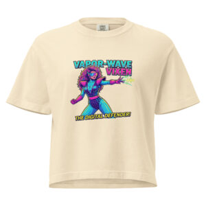Camiseta boxy gruesa de mujer Super Heroina - Imagen 4