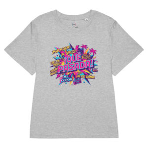 Camiseta orgánica con cuello acanalado para mujer - Imagen 3