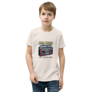 Camiseta de manga corta júnior 80s Music Player - Imagen 15