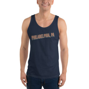Camiseta de Tirantes Navy - "Philadelphia Training" - Imagen 1