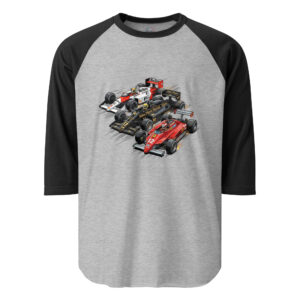 Camiseta con Manga Raglán Tres Cuartos - "Grand Prix Legends" - Imagen 4